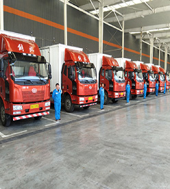 常州到枣庄物流公司车辆展示